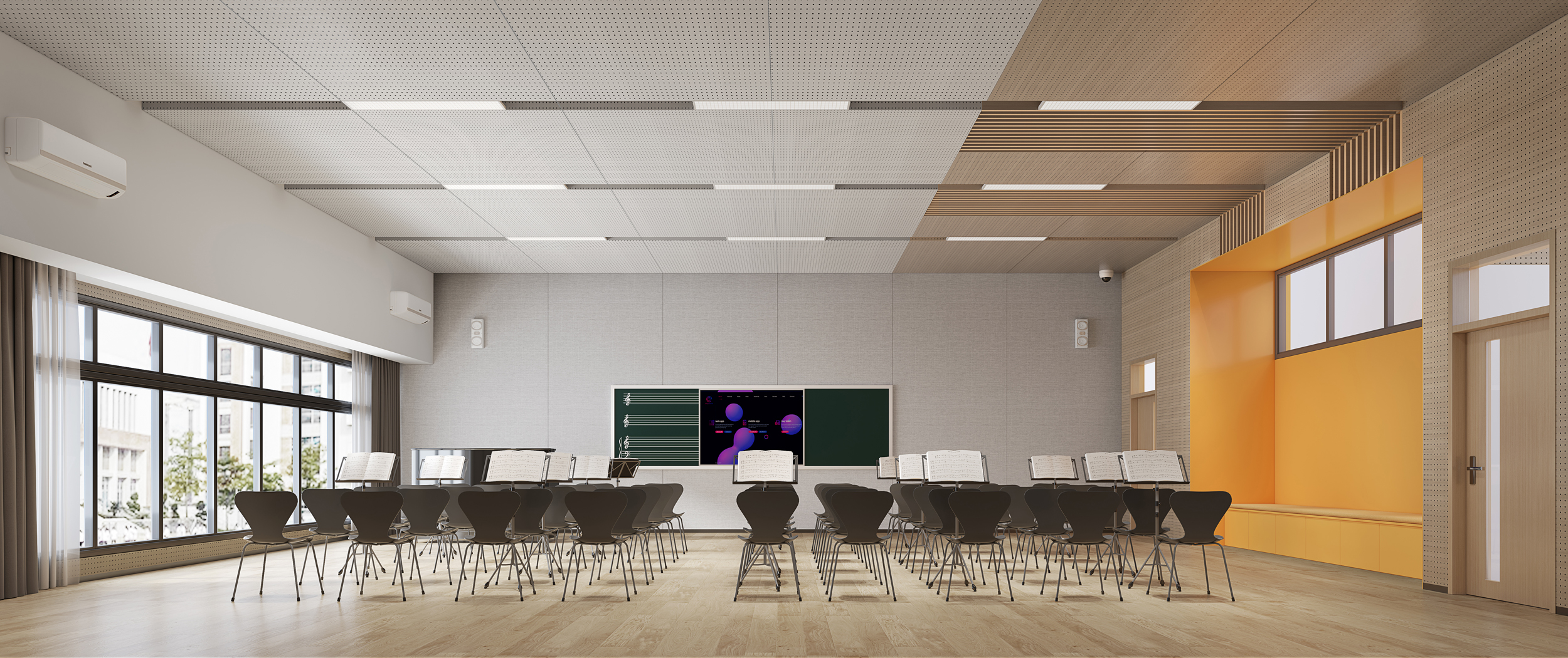 广州沙步复配学校室内方案丨中国广州-26