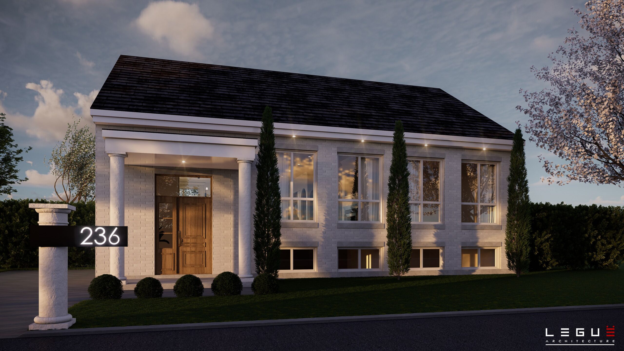 房屋平面图 Ë·236丨Leguë Architecture-57