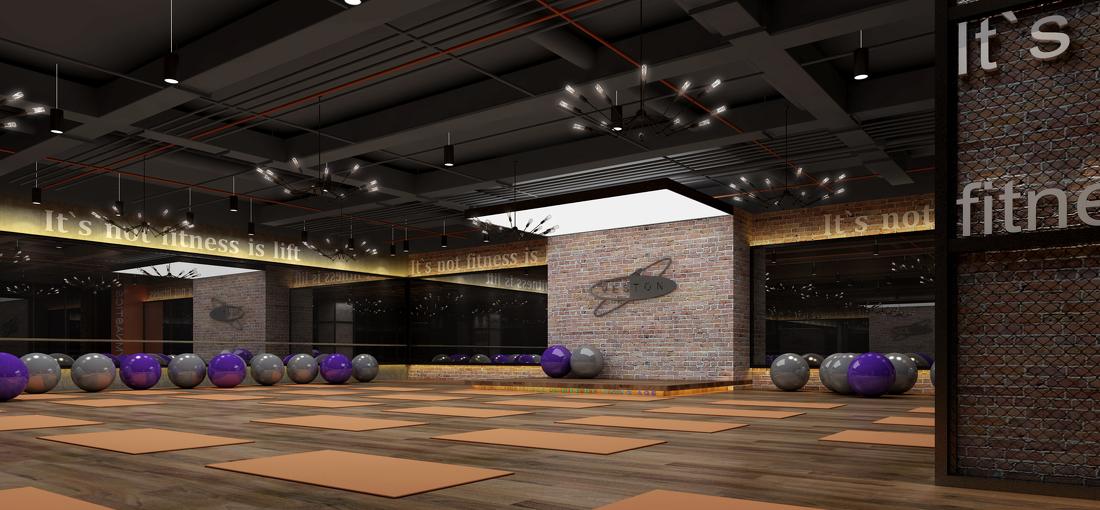 西安某健身房 | 精致设计，打造运动新空间-10