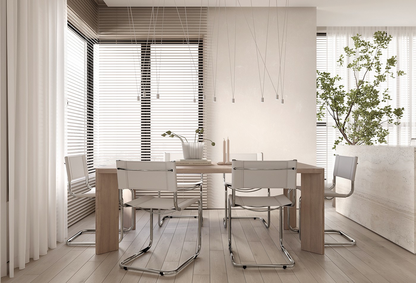 80平 现代简约空间设计-6