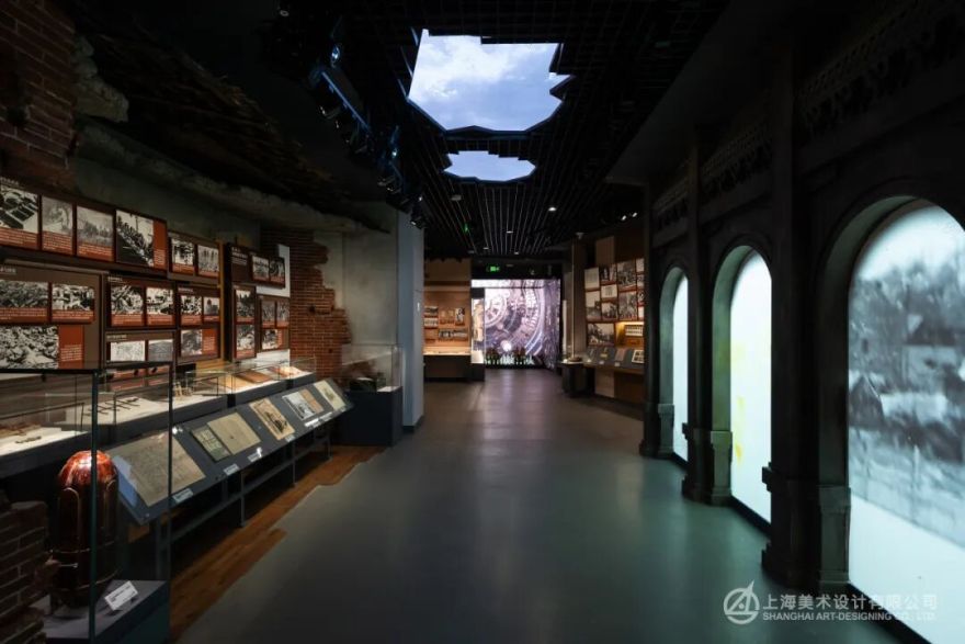 上美陈展丨《正义昭昭大道同行——战后审判与世界和平主题展览》在上海淞沪抗战纪念馆开幕-8