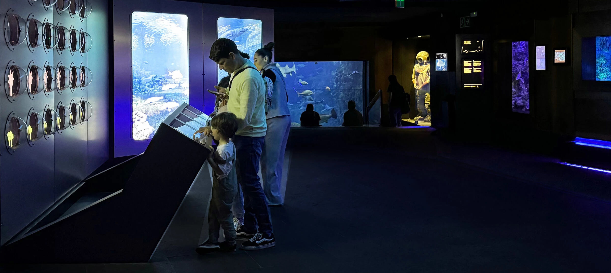 SAN SEBASTIAN AQUARIUM. INTERACTIVE INSTALLATIONS-8