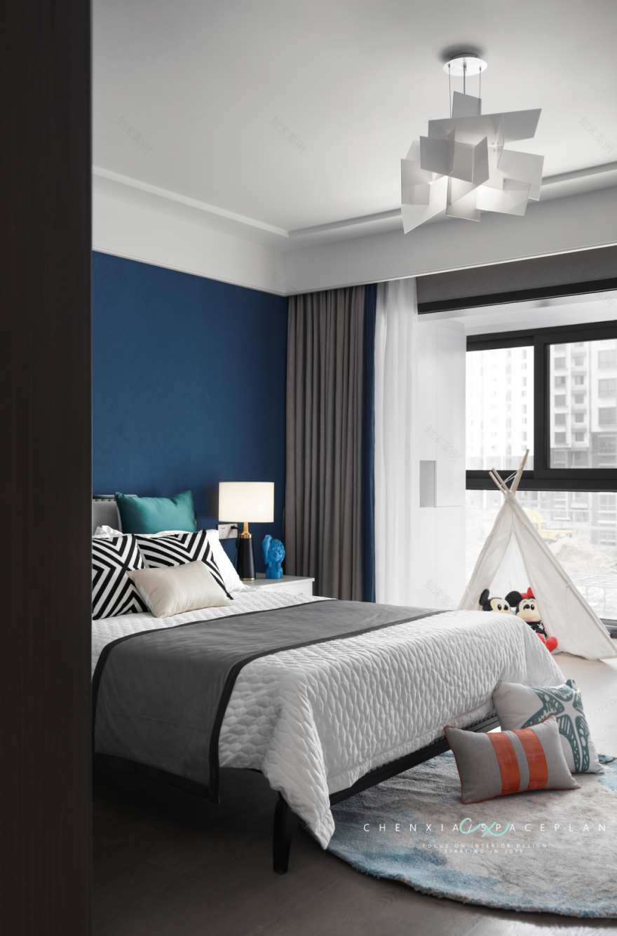 东城江南 230 平新中式样板间 | 辰夏作品,现代与传统的美学融合-67