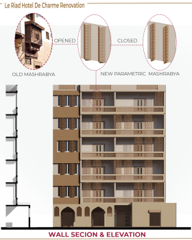 Le Riad Le Charme 酒店外立面重新设计丨开罗大学工程学院建筑系