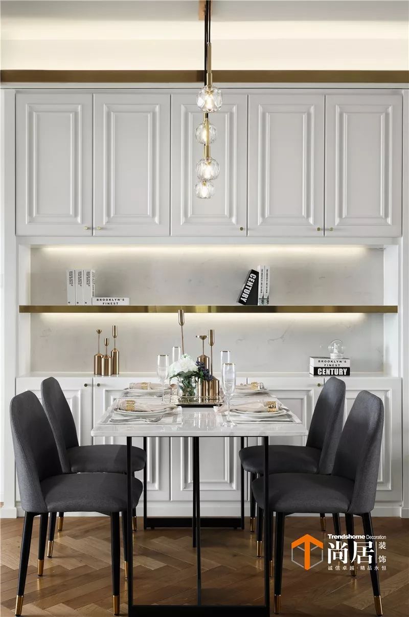 中电颐和府邸现代轻奢装修案例丨唐馨-33