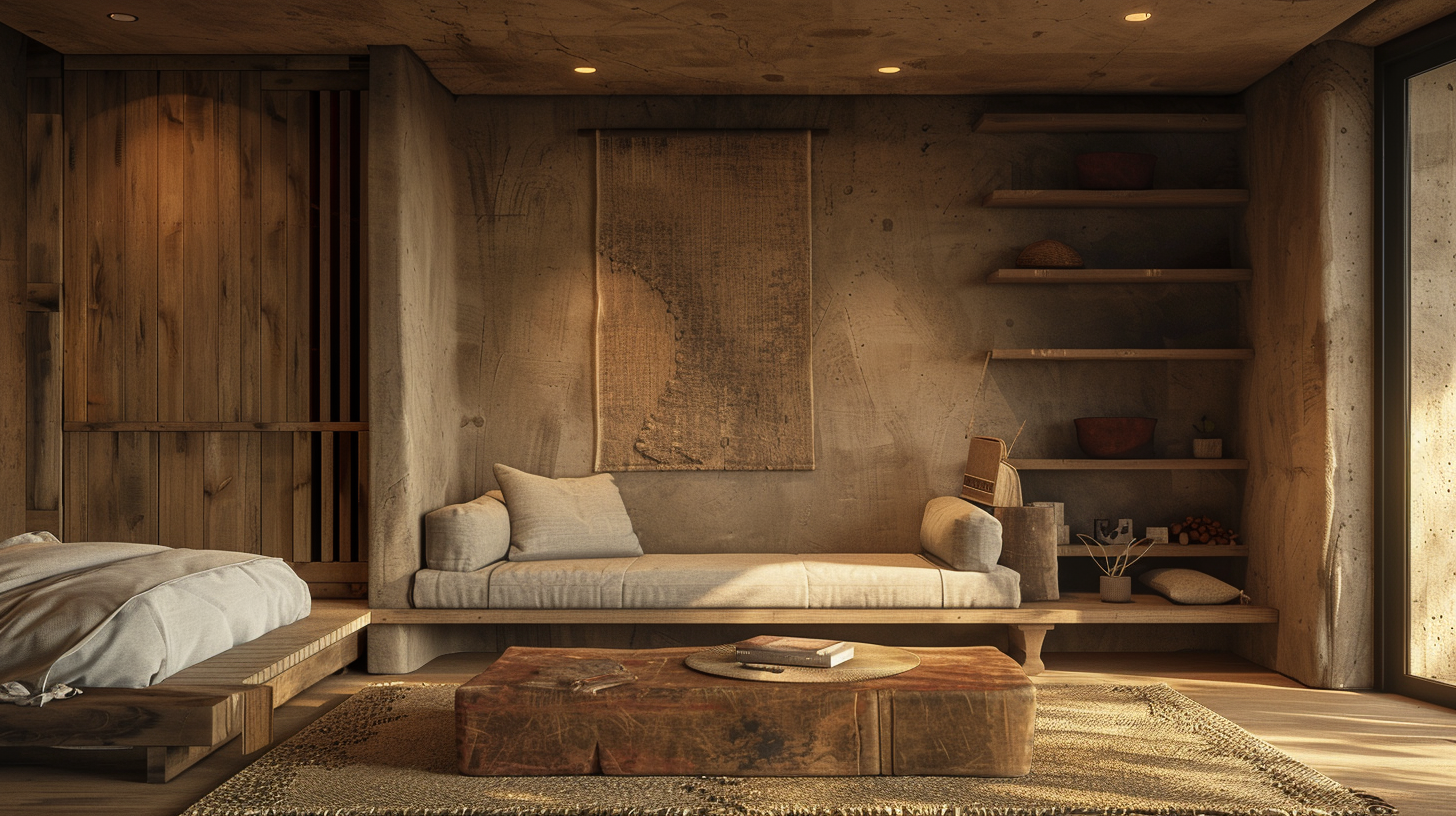 侘寂（Wabi-sabi ）风格的室内设计-81