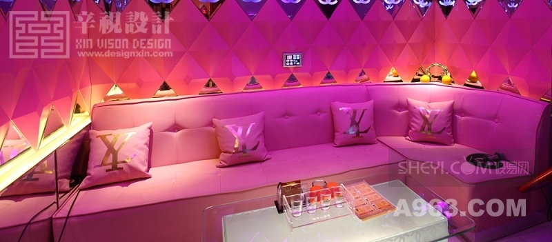 乐逸主题量贩KTV 娱乐空间 辛军设计作品-2