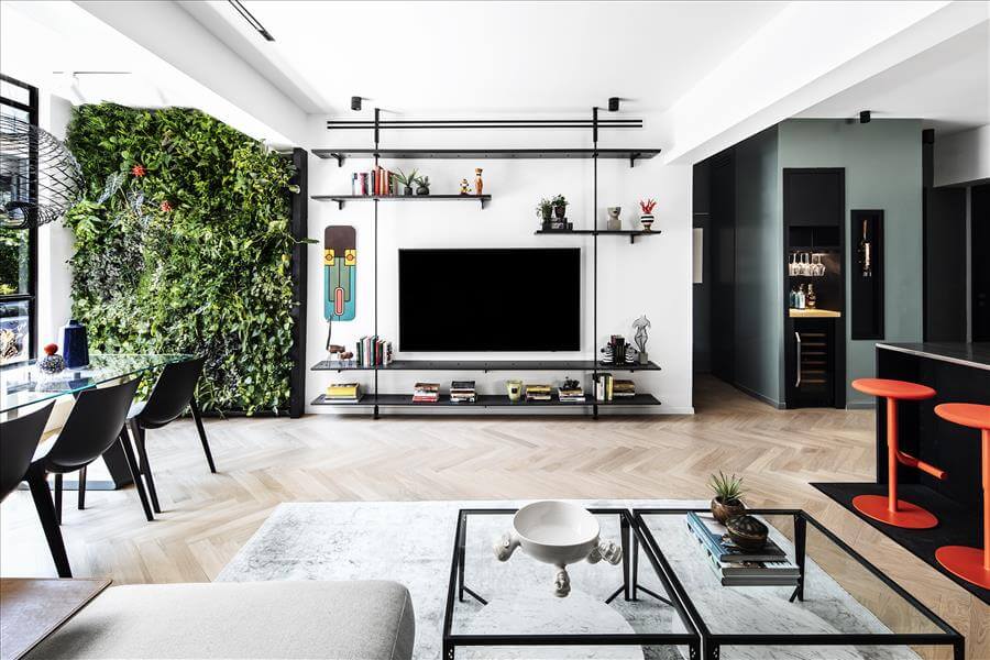 特拉维夫90平米公寓全面翻新丨以色列特拉维夫丨Shlomit Galis（沙龙米特·加利克斯）-17