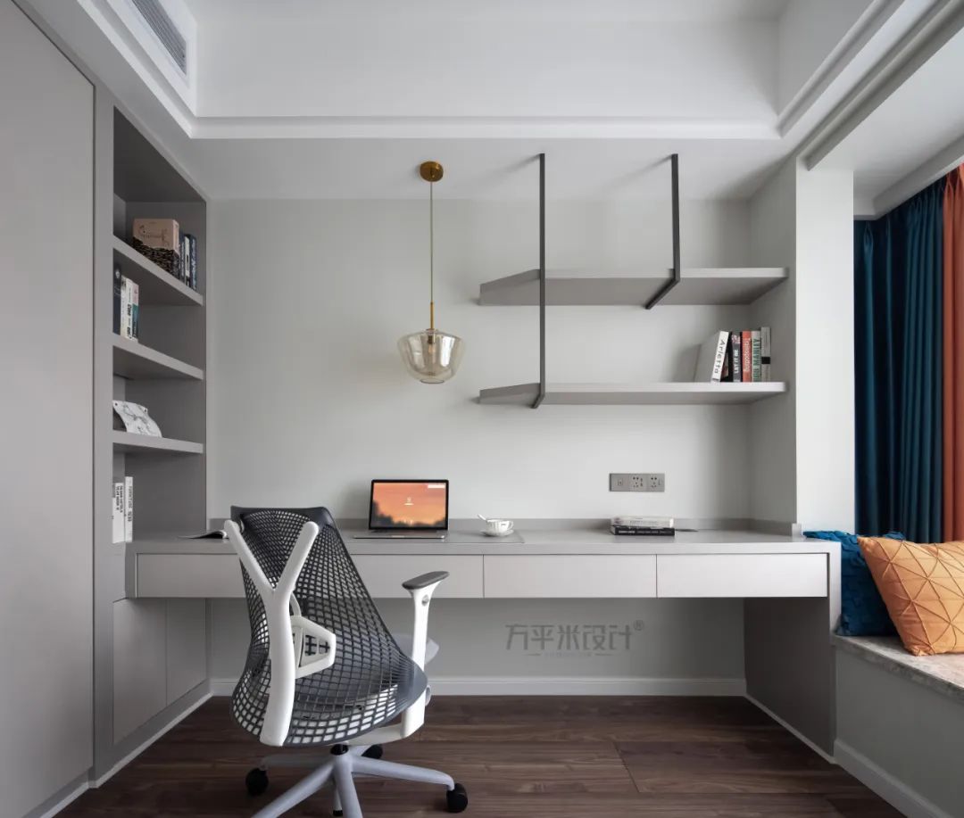 《月亮与六便士》方平米设计·实景新作,打造实用舒适的空间-122