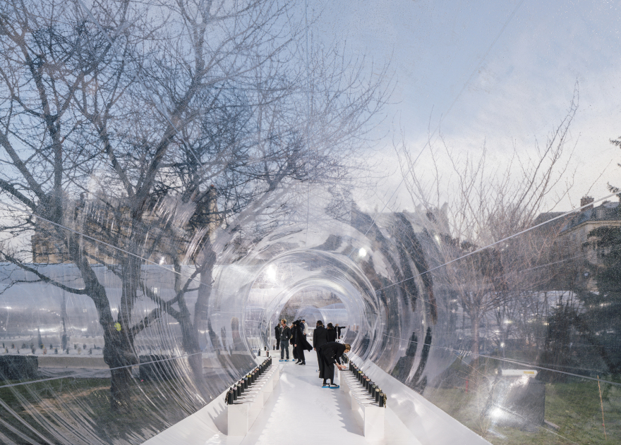 法国巴黎透明管道艺术装置丨Dosis-45