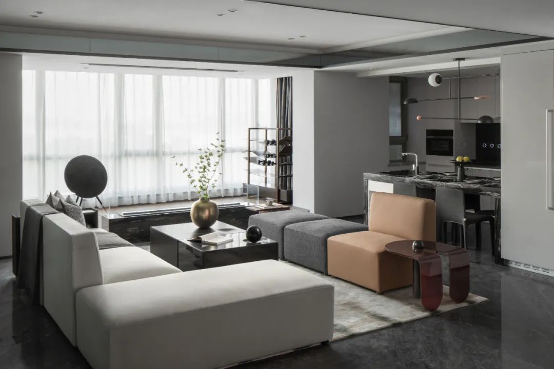 金茂梅溪湖研发样板房丨中国长沙丨千墨设计-13