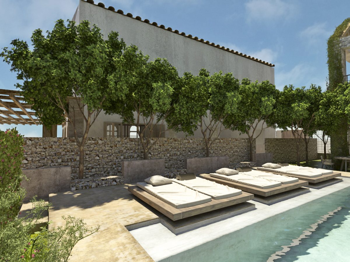 Spa Acro Suites室外空间设计  Utopia酒店设计丨希腊-3