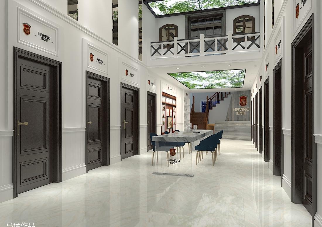 
周口形象店好万年木门 -2