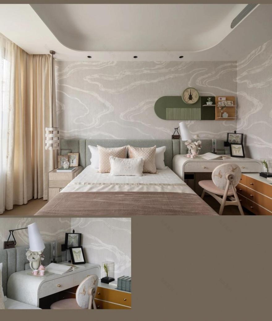 中建翡翠天序185户型样板房丨中国长沙丨本则设计【柏舍励创】(室内),PSQUARED派平方设计(软装)-19