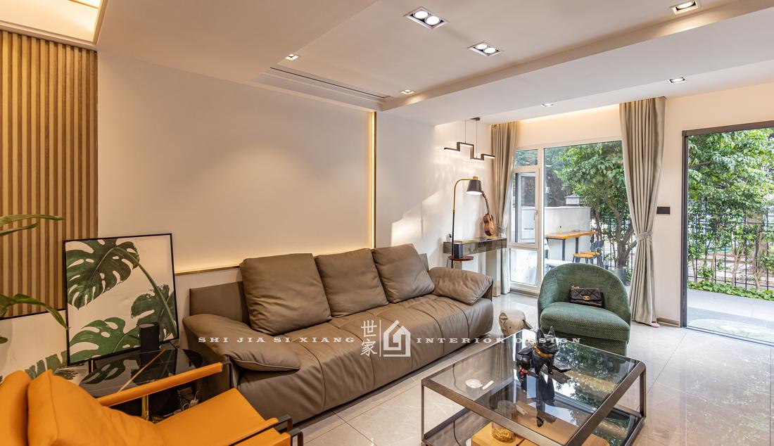 复式都市风别墅设计-8