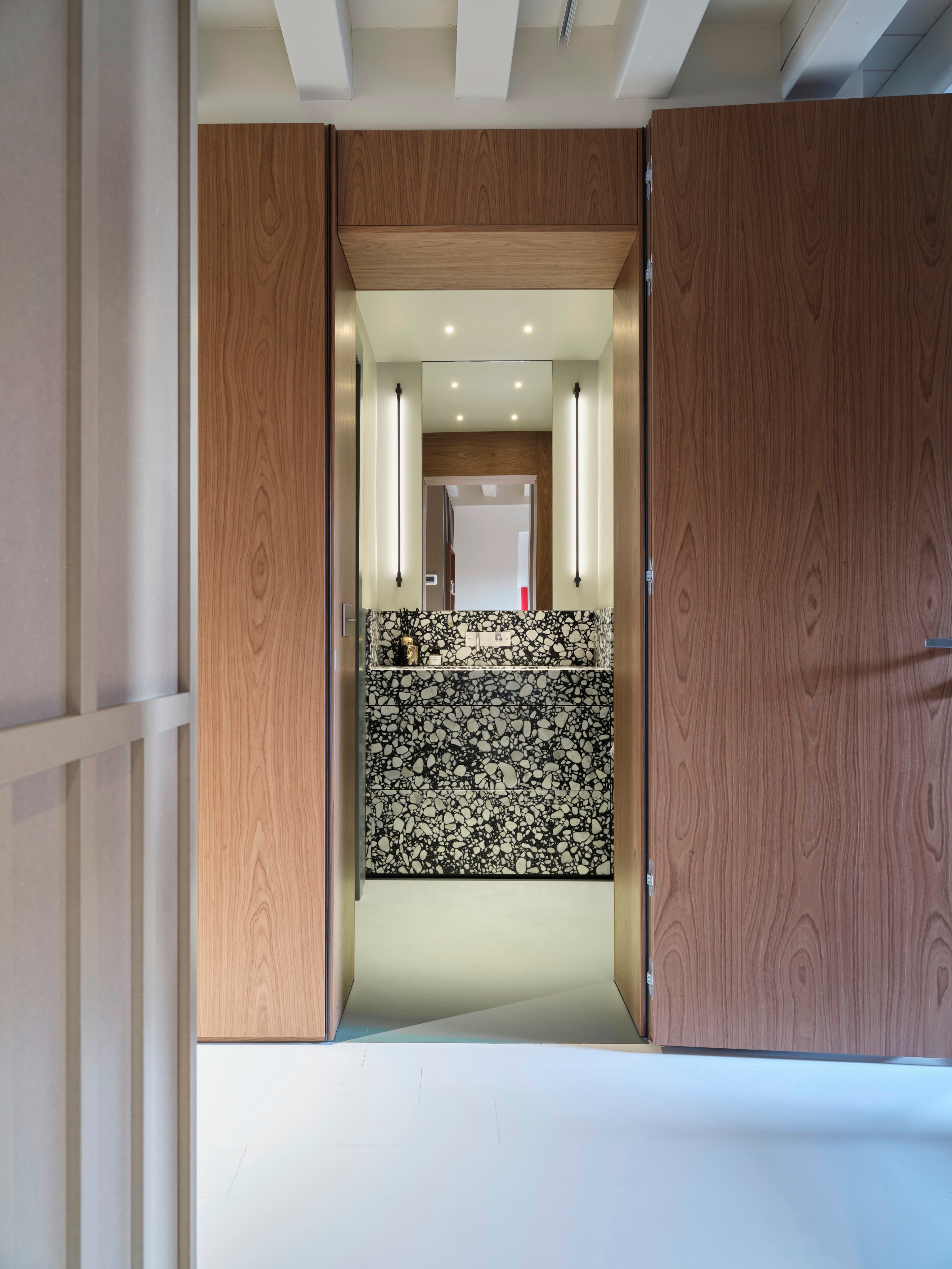 Ca’ Nichetto Frames Venetian Memory in a Two-Level Apartment-8