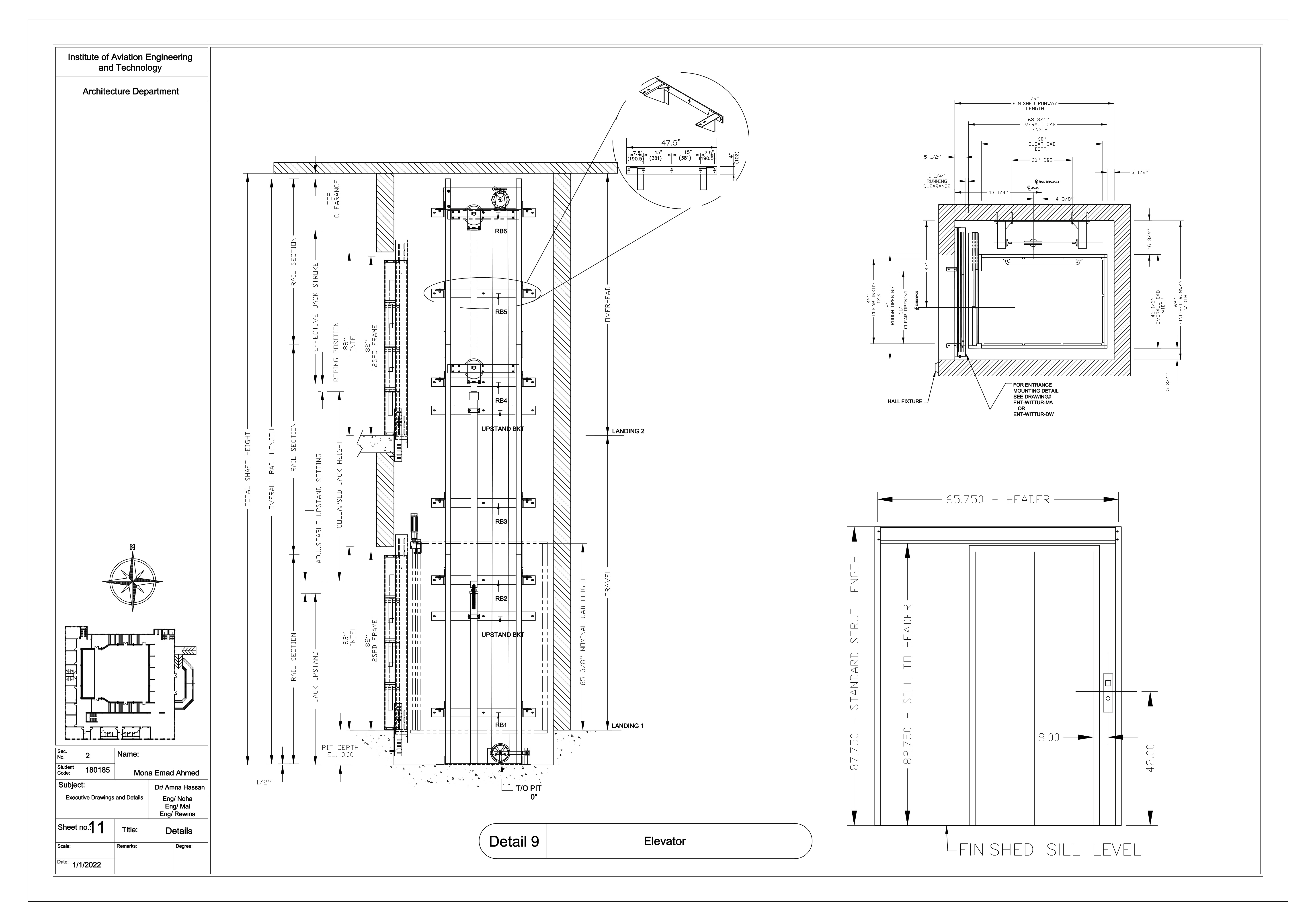 Theater Project " shop drawing "-11