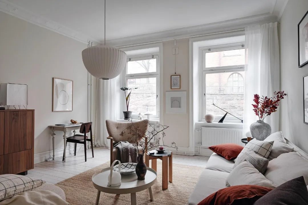 L 型布局厨房搭配小露台的家-10