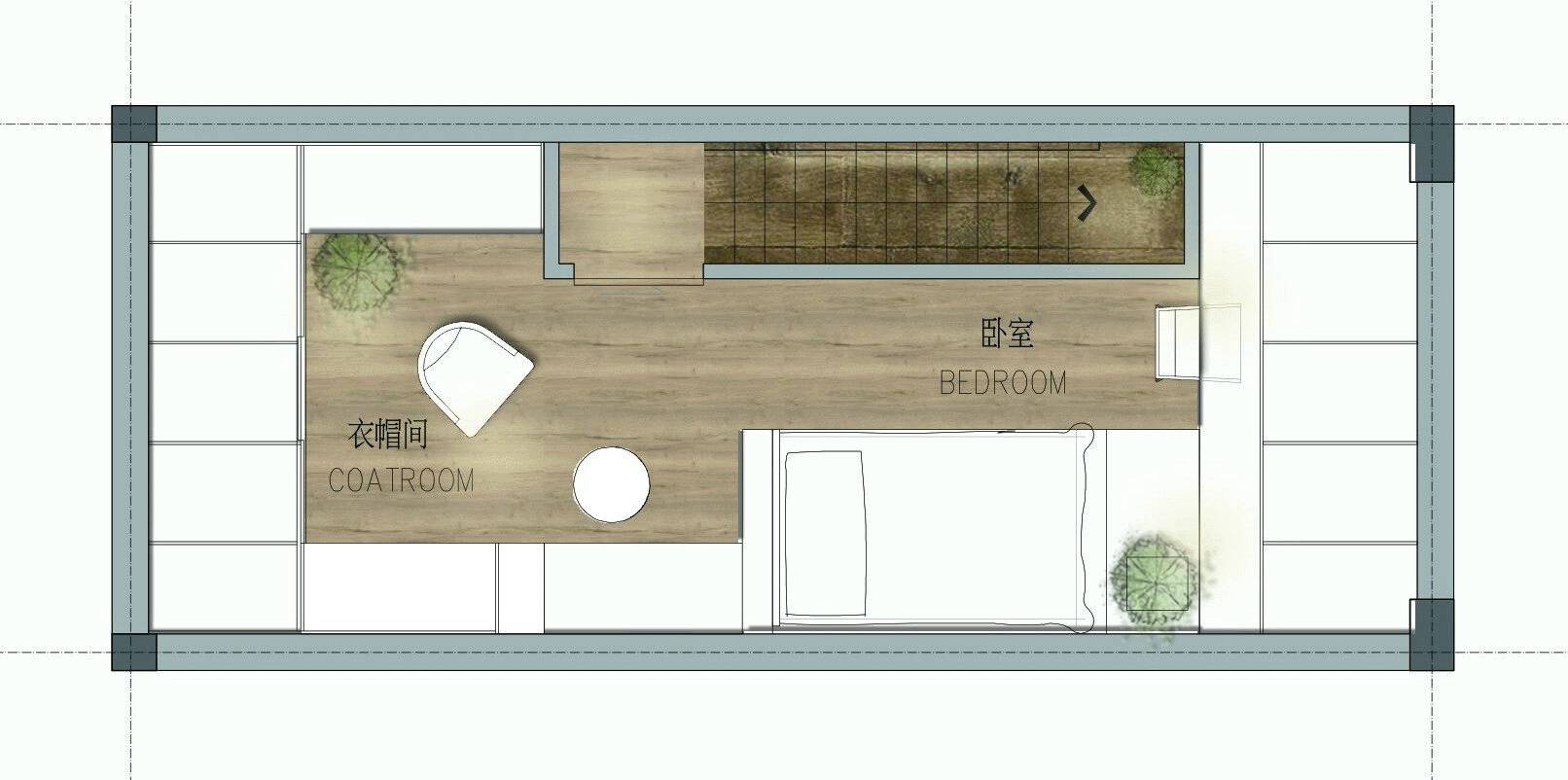 杭州西湖玉皇山老破阁楼房设计改造-46