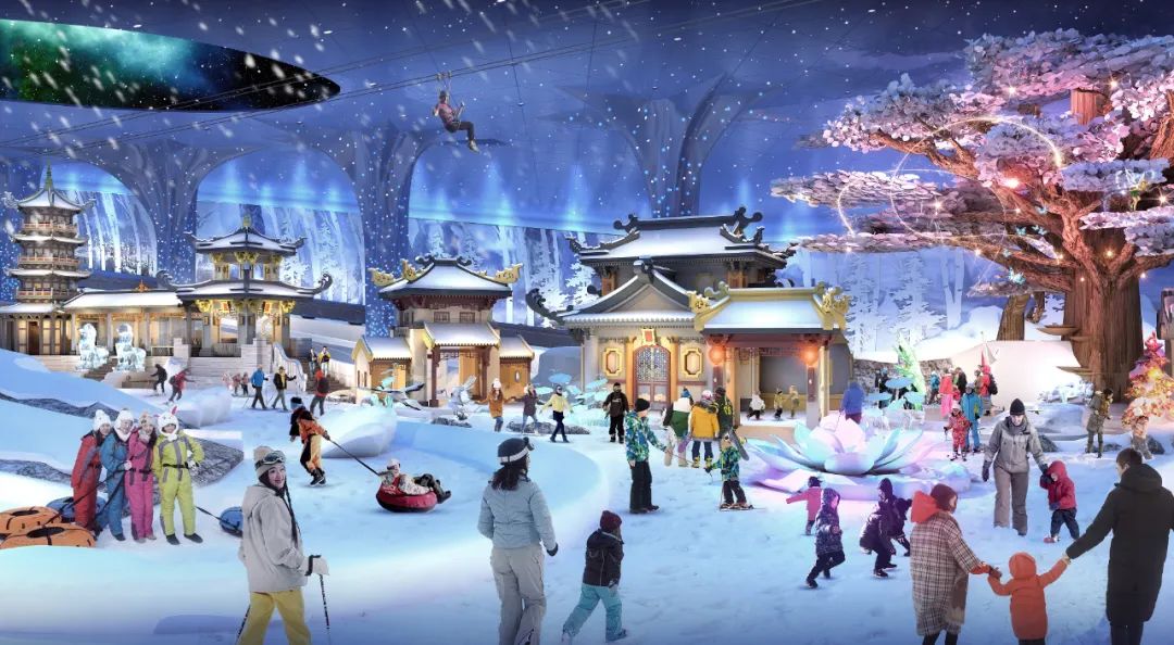 浙江绿城天台山雪乐园丨中国台州丨UDe-12