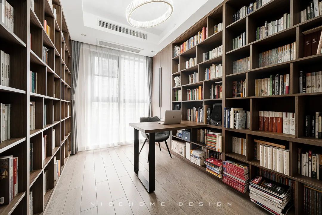 《青秀澜湾》现代简约风格住宅设计丨浙江南鸿装饰-1