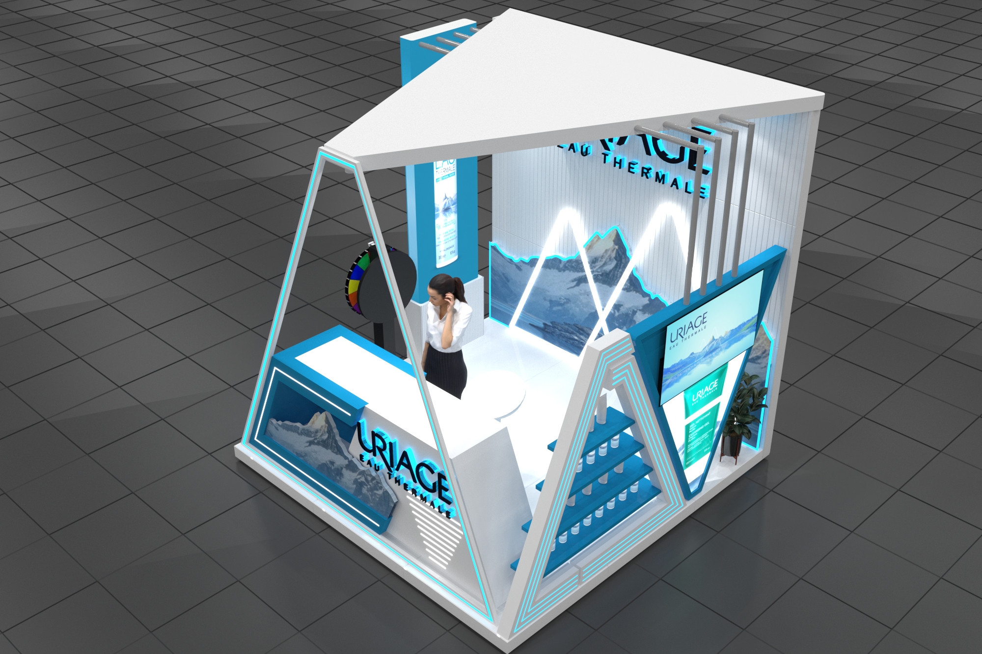 URIAGE OUTDOOR BOOTH 设计丨Mint Solutions-12