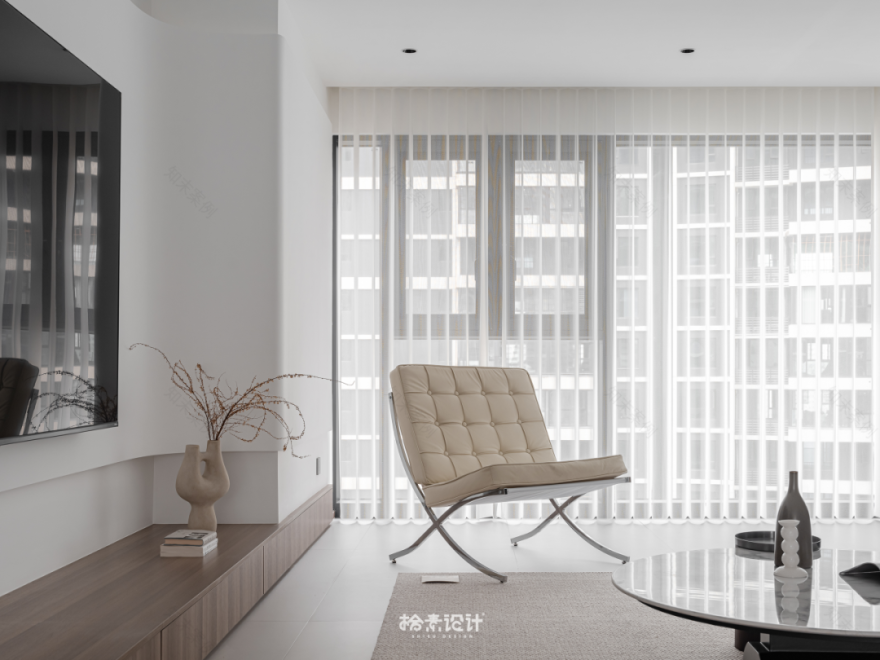 拾素設計 · 143㎡ · 多维度叙事,独居与共居都要舒适欢愉丨拾素设计-29