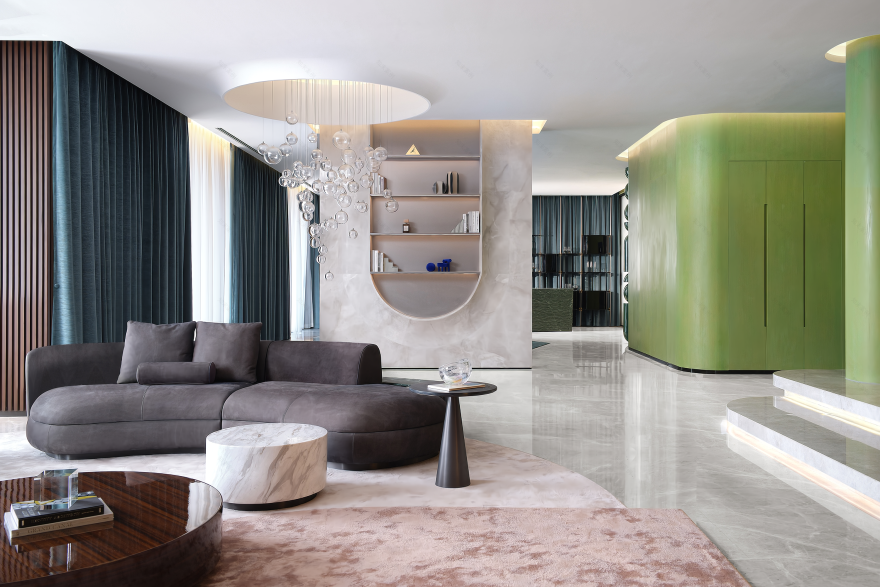 外滩高级顶层公寓丨中国上海丨Ippolito Fleitz Group-4