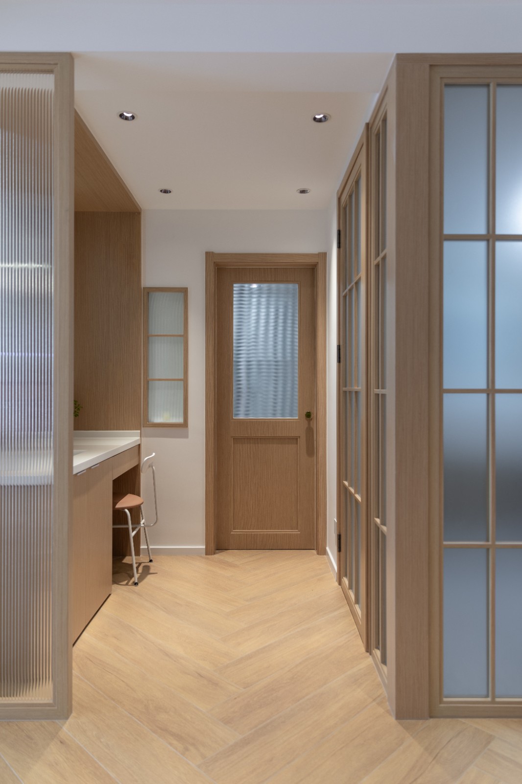 小户型日式原木风婚房设计,舒适惬意的喵汪之家-21