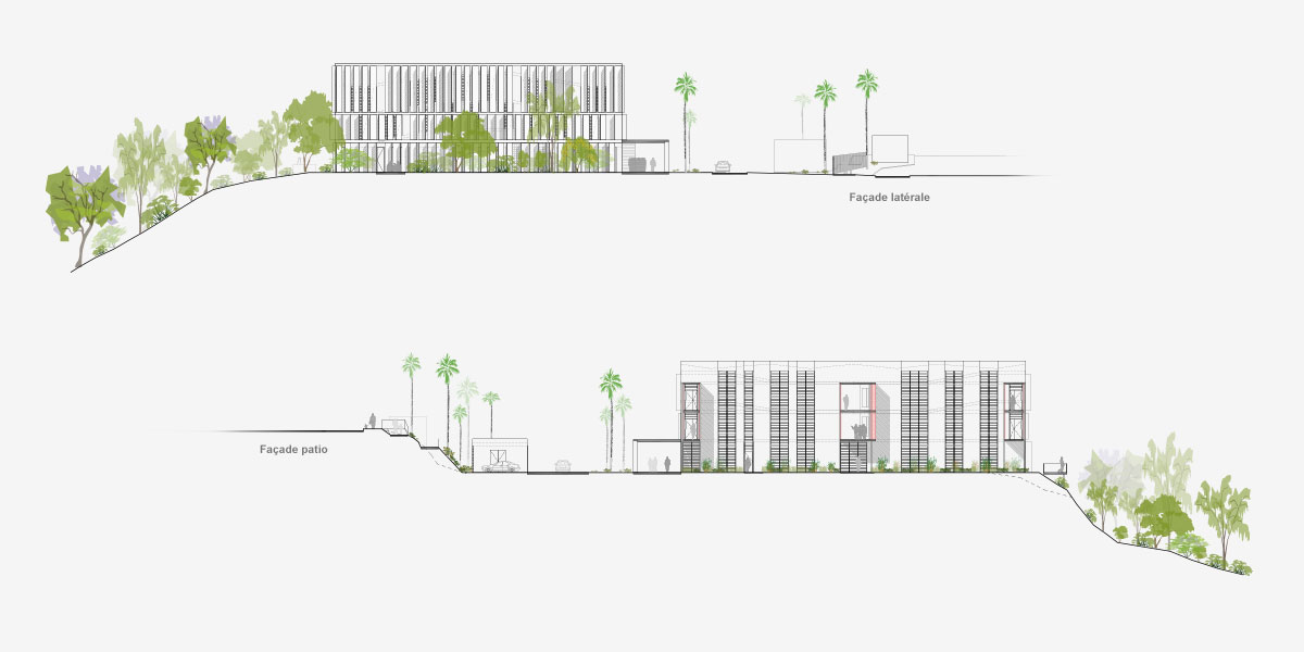 Pôle universitaire de santé en zone sismique - CoCo architectureCoCo architecture-12