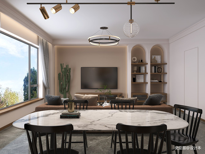 30万元二居120平米装修案例  阳光上东-10