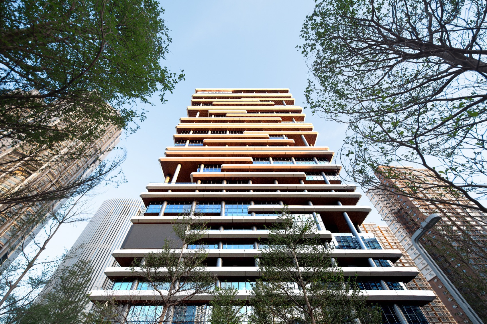 深圳前海微众银行总部大厦丨中国深圳丨室内J&A杰恩设计,机电BPS博普森,建筑美国SOM建筑事务所-4