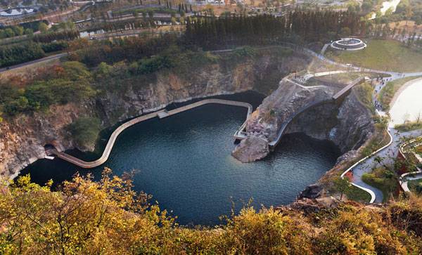上海植物园采石场花园丨中国上海丨THUPDI与清华大学-6
