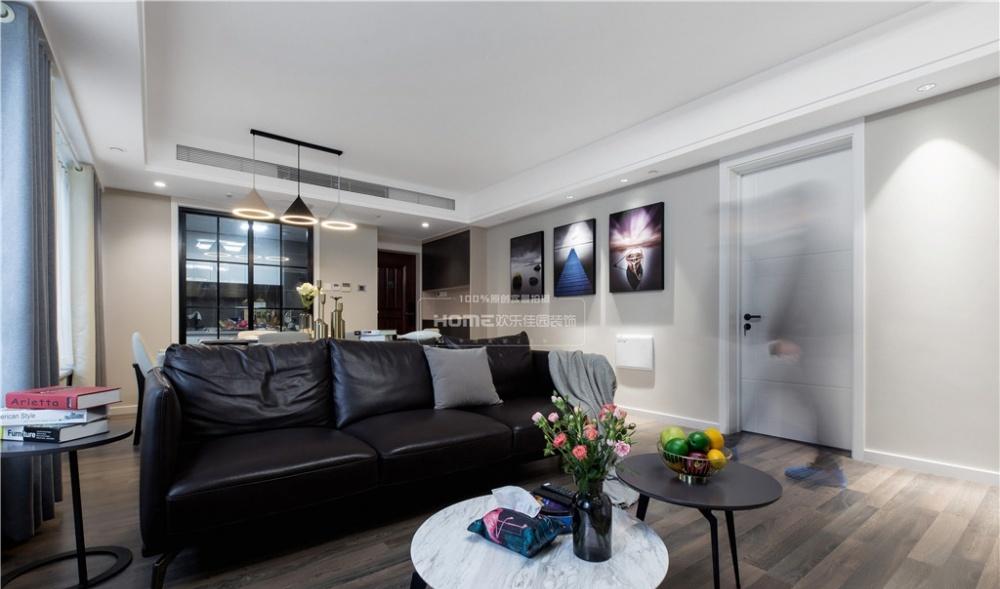 88 平现代简约家居,黑白灰变奏曲-10