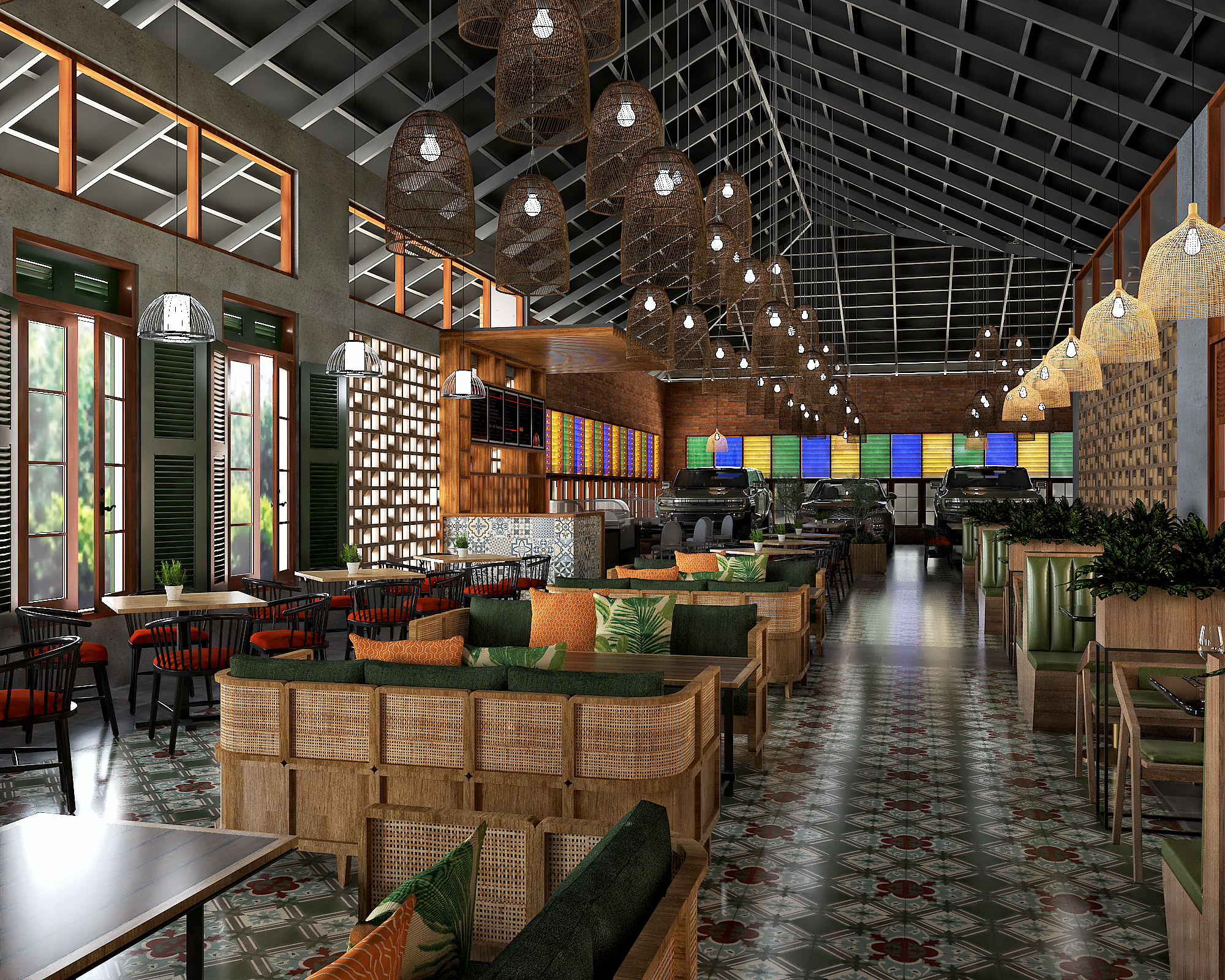 JAVANESE  KALARAS 餐厅室内设计丨印度丨@arietulank-6