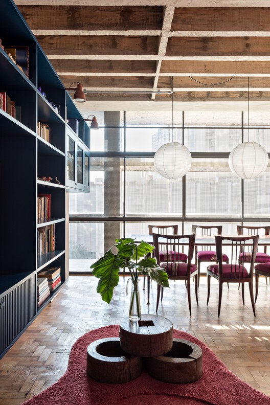 巴西圣保罗科潘大厦 E 座公寓丨Valdivieso Design-11