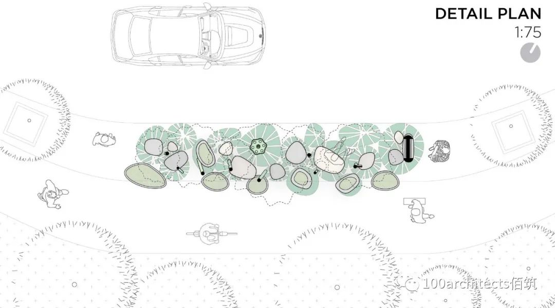 浙江嘉兴“南湖荷驿” | 绿色环保的公交车站设计-20