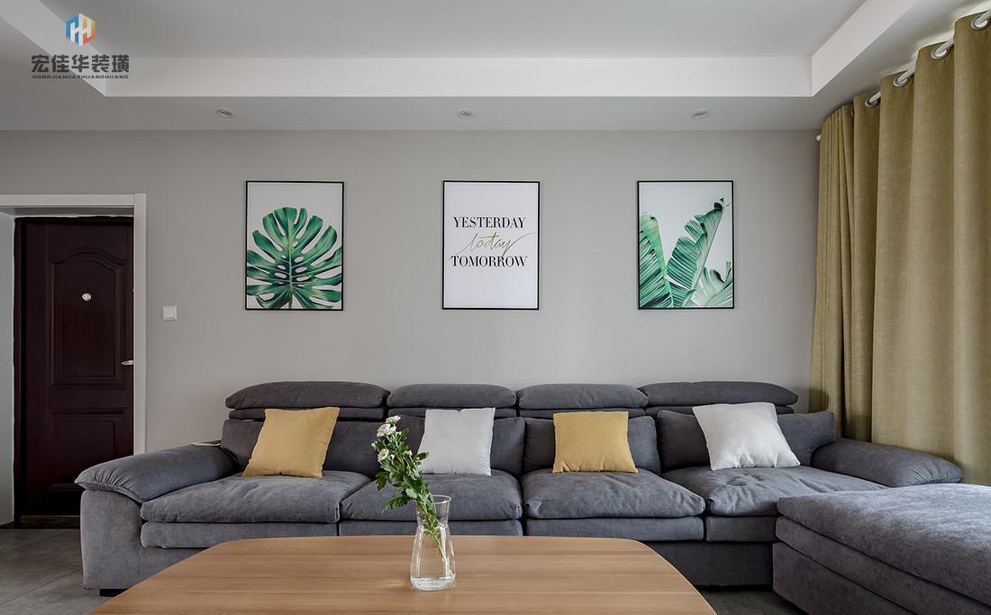 简约北欧风，宏佳华装璜打造舒适生活空间-2