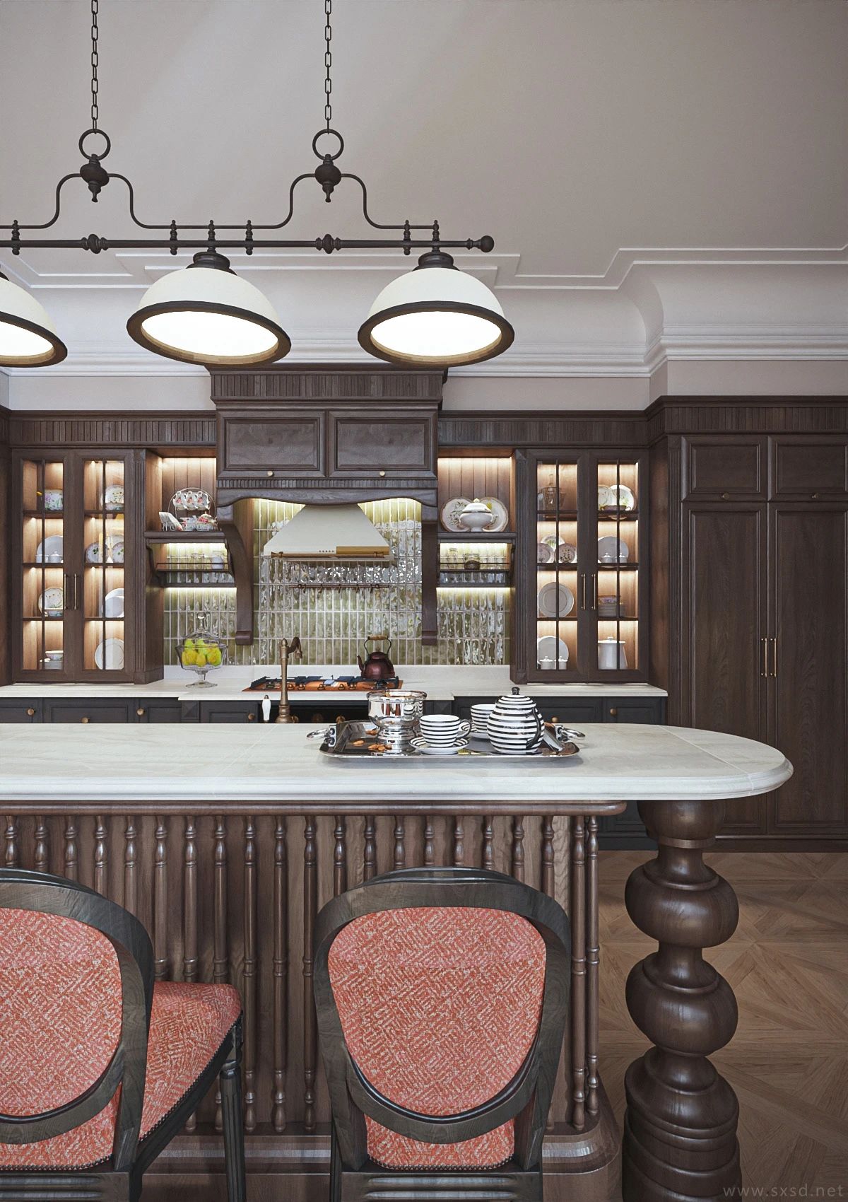 南洋复古风设计-119