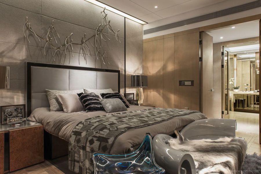 豪华别墅 现代风格KLID达观凌子达  翡翠滨江310m²样板房-12