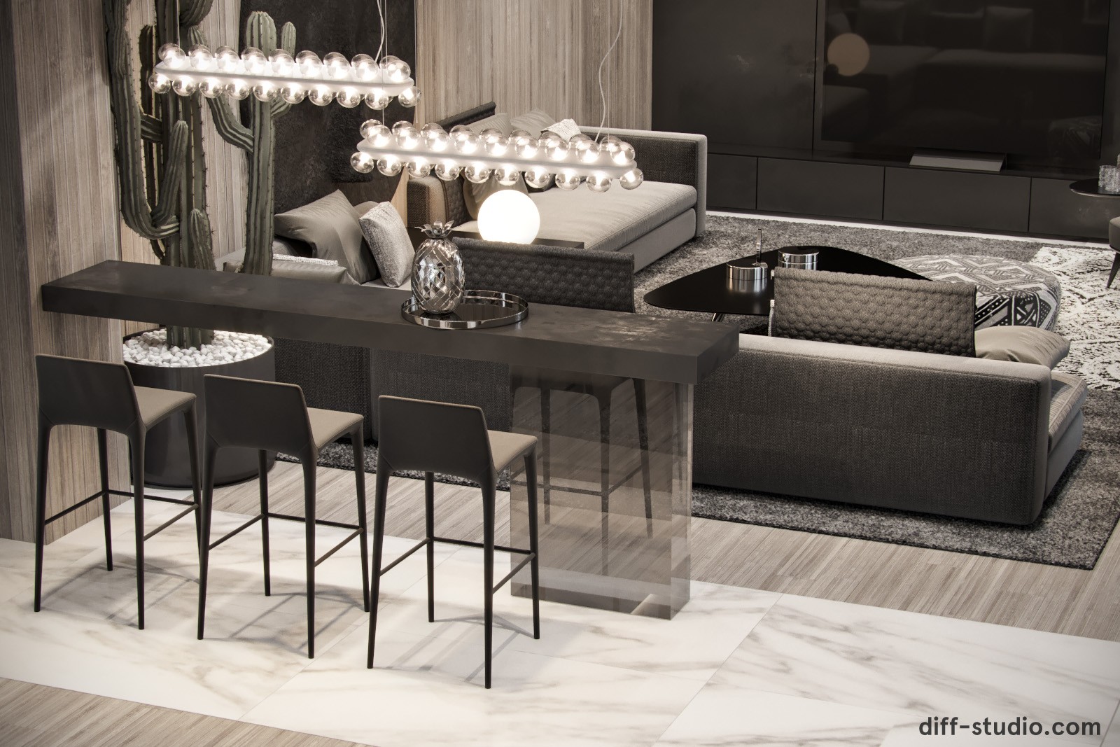 传统与现代对话，卢旺达私人别墅  Diff.Studio-12