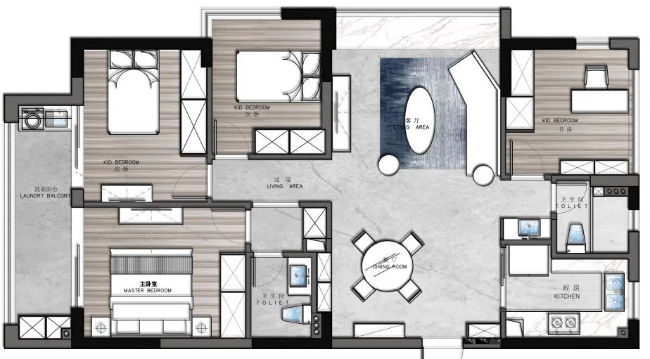 110 方现代家居，感受清新柠檬香-21