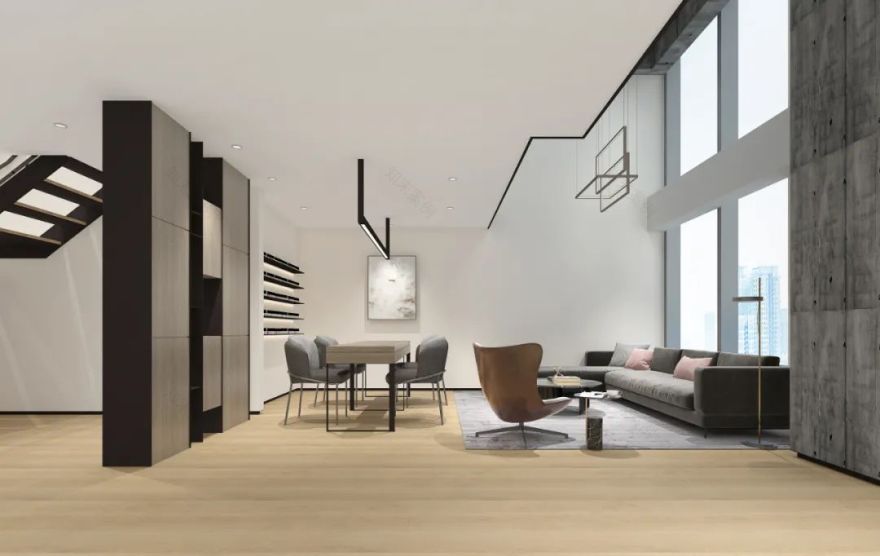 南宁王美妆教育空间 | 线性元素与自然光的和谐交响-20