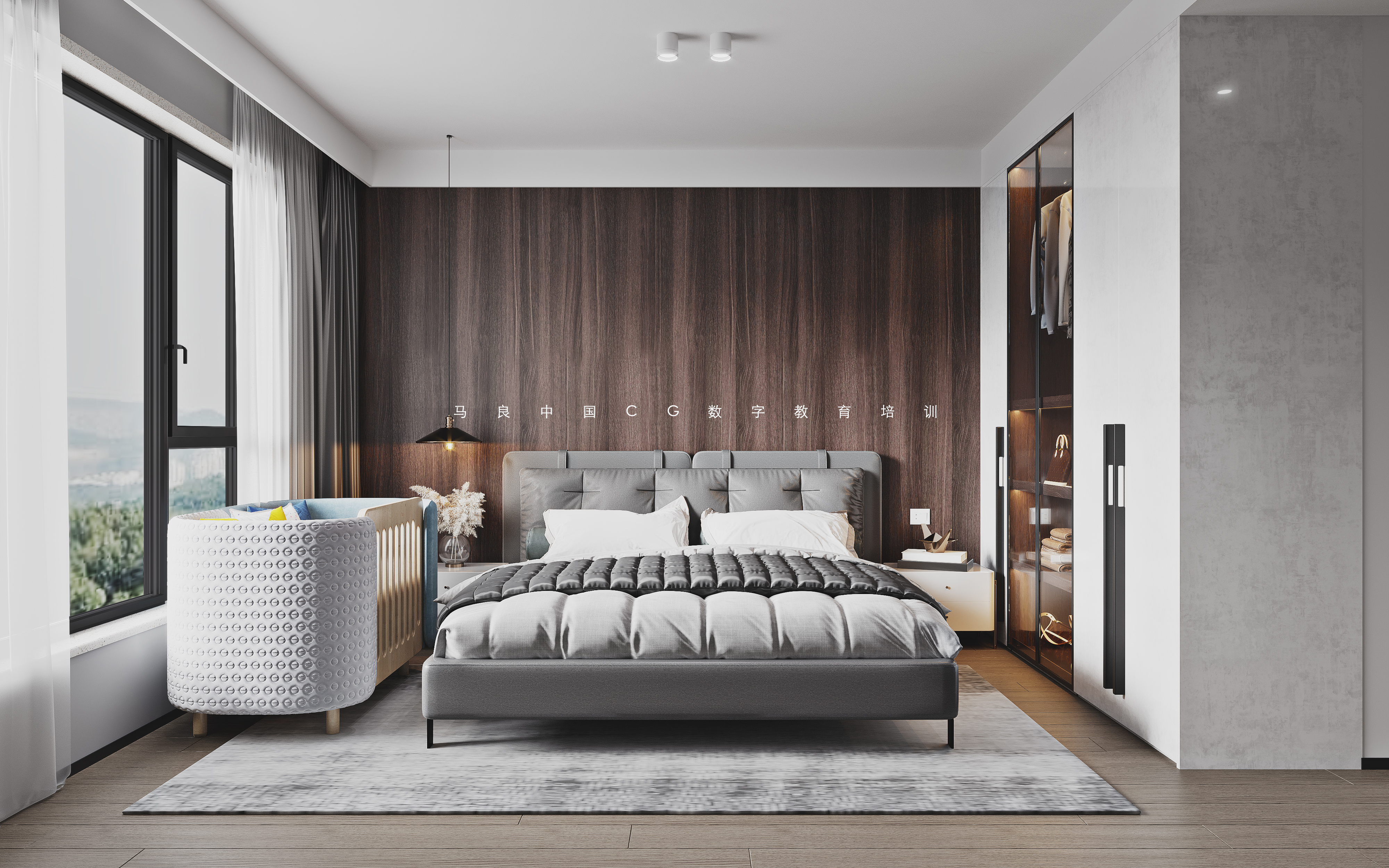 马良中国 5 月 corona/cr 室内效果图渲染班学员作品展示-1