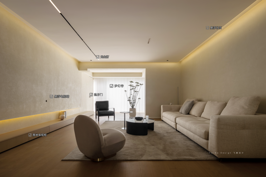 260㎡极简家丨飞墨设计-23