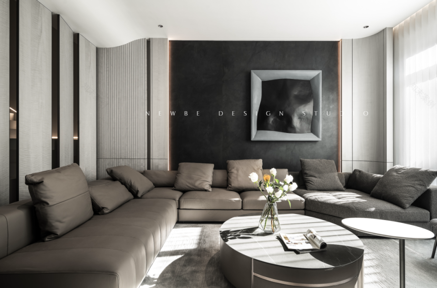 现代重构 · 700㎡别墅空间自由探索丨YIM DESIGN-8