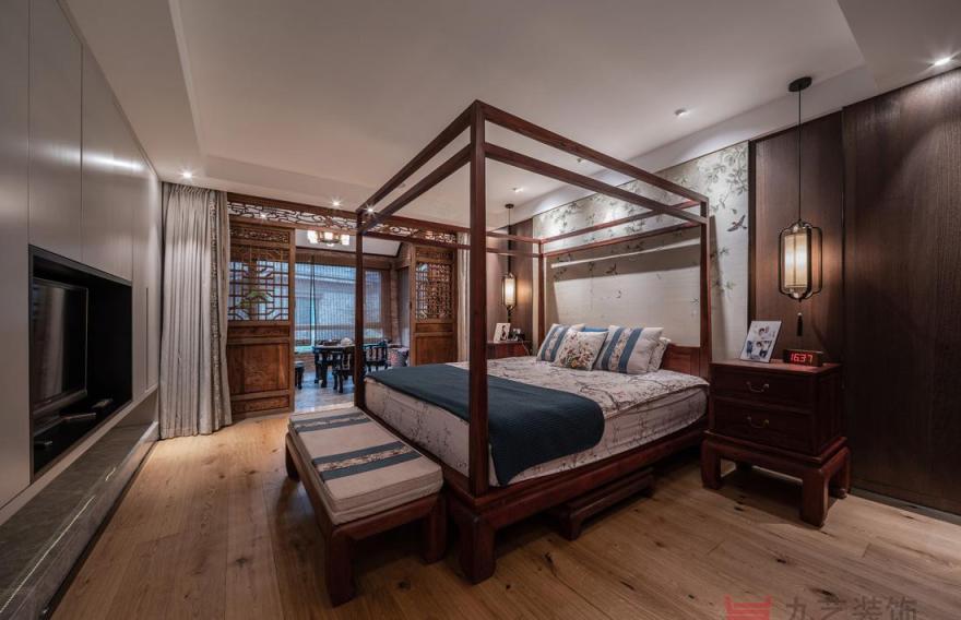 九艺装饰丨别墅丨【优雅中式】东方极境-78