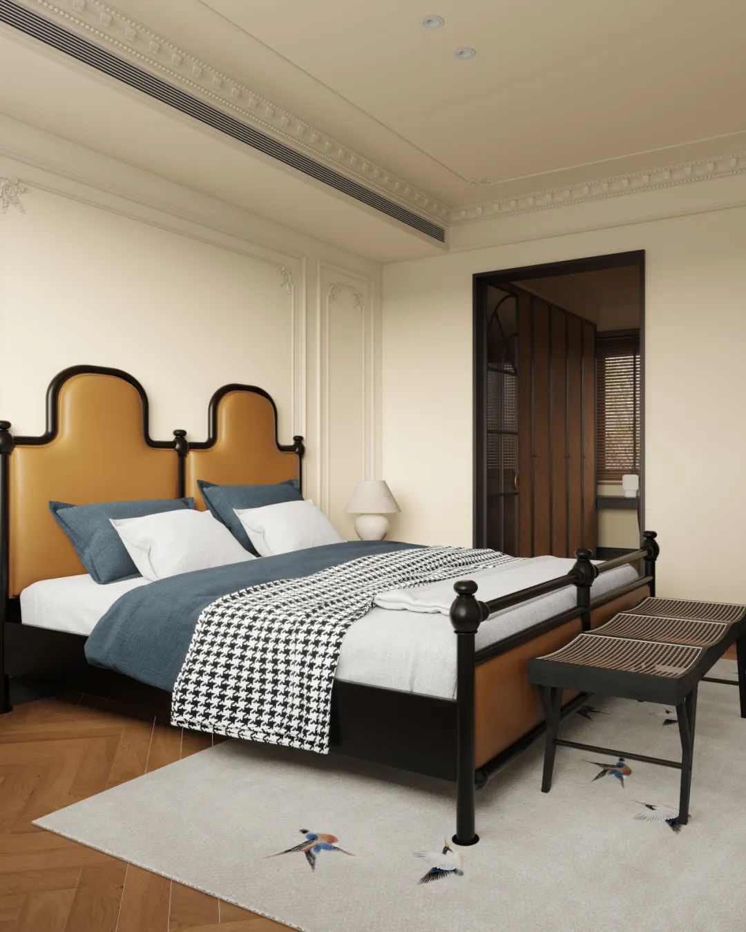 赏湖苑复古法式包豪斯设计丨东木设计-31