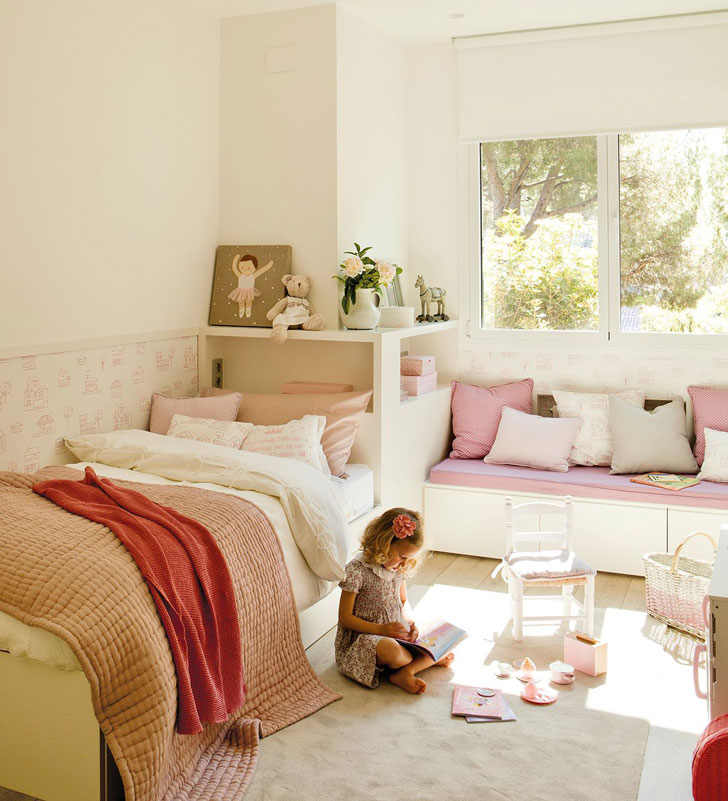 共享童趣 | 10 个适合多孩子的多功能儿童房设计-11