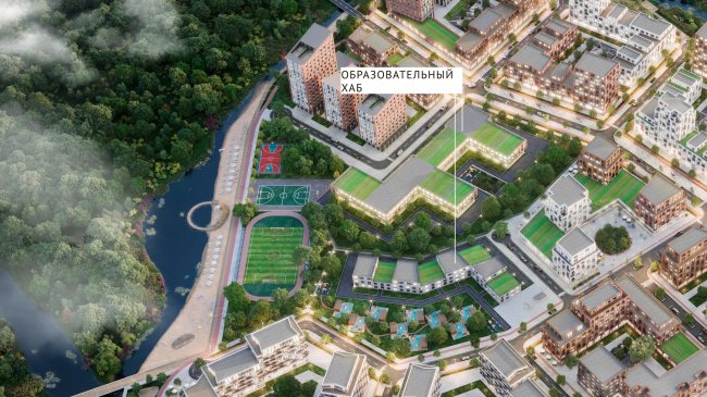 Naro  Fominsk中心岛屿新社区开发项目丨俄罗斯莫斯科-59